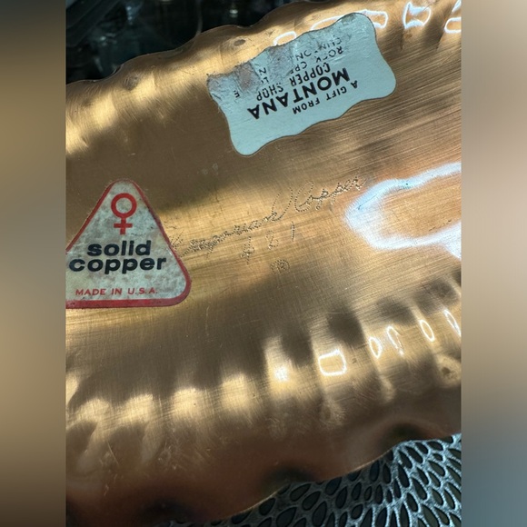 Vintage Solid Gregorian Copper 421Candlestick Candle Holder with SnufferCap - Picture 7 of 8